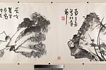 Various Subjects, Li Kuchan (Chinese, 1898–1983), Handscroll; ink and color on Japanese paper, China