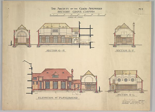 The Society of the Good Shepherd, Rectory Grove Chapham, 26 June 1911