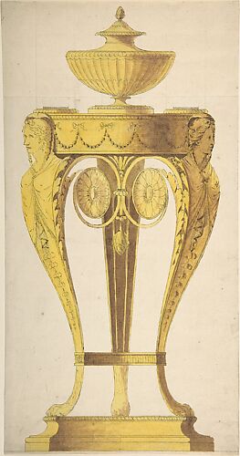 Design for a torchere or perfume burner