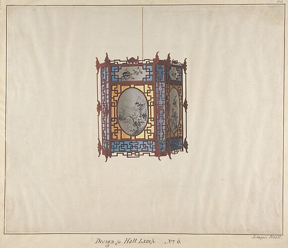 Design for a Hall Lamp No.6