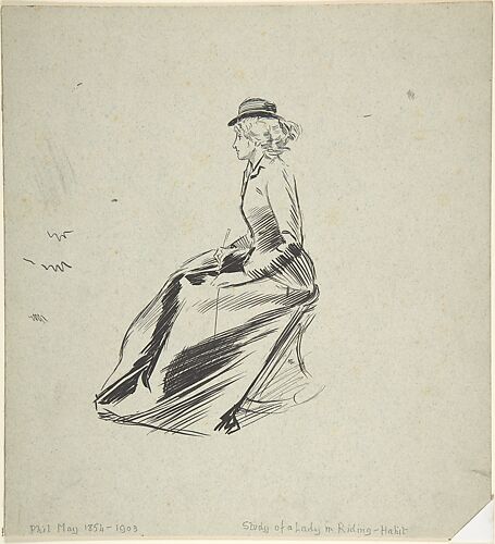 Study of a Lady in a Riding Habit