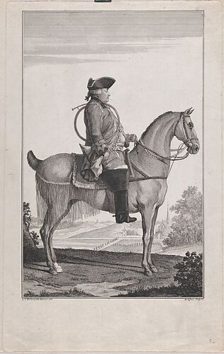 Portrait of Louis-Philippe, Duc d'Orléans, on Horseback
