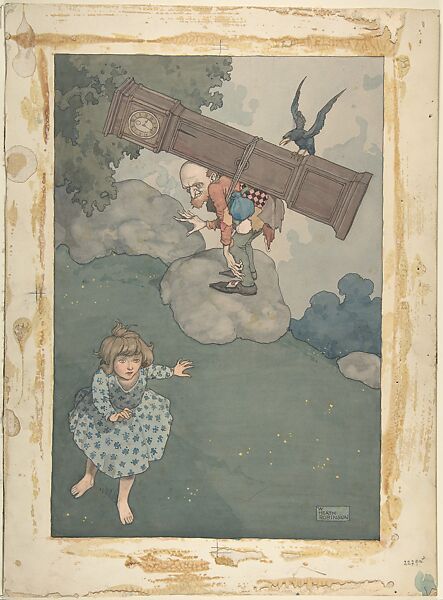 Illustration for "Hanky Panky," Topsy-Turvy Tales, William Heath Robinson (British, London 1872–1944 Highgate, London), Watercolor and gouache (bodycolor) 