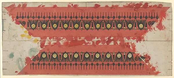 Lotus Patten Frame, Théodore Roussel (French, Lorient, Brittany 1847–1926 St. Leonards-on-Sea, Sussex), Etching and softground 