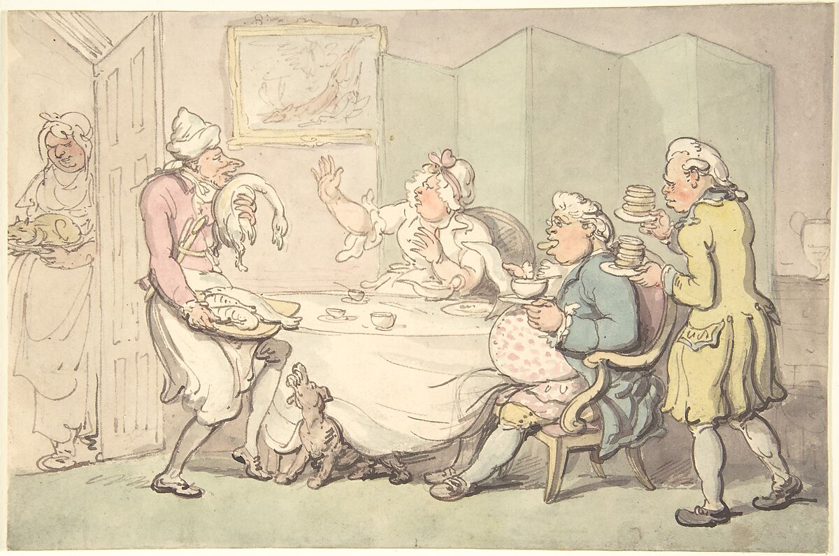 Thomas rowlandson все картины