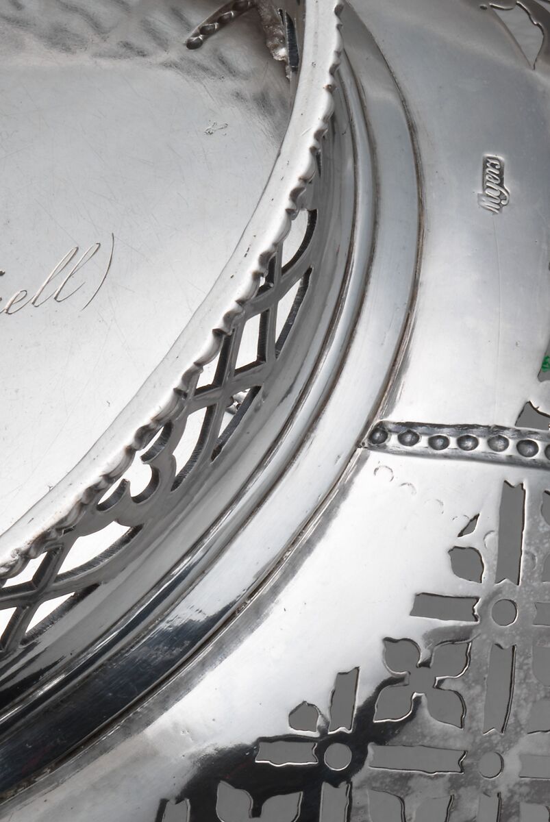 Basket, Myer Myers (1723–1795), Silver, American