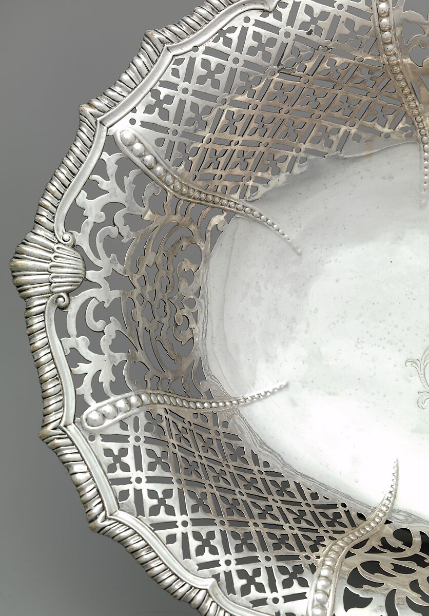 Basket, Myer Myers (1723–1795), Silver, American