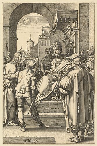 Christ before Pilate, from 