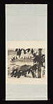 Cormorants, Cui Zifan (Chinese, 1915–2011), Hanging scroll; ink and color on bark paper, China