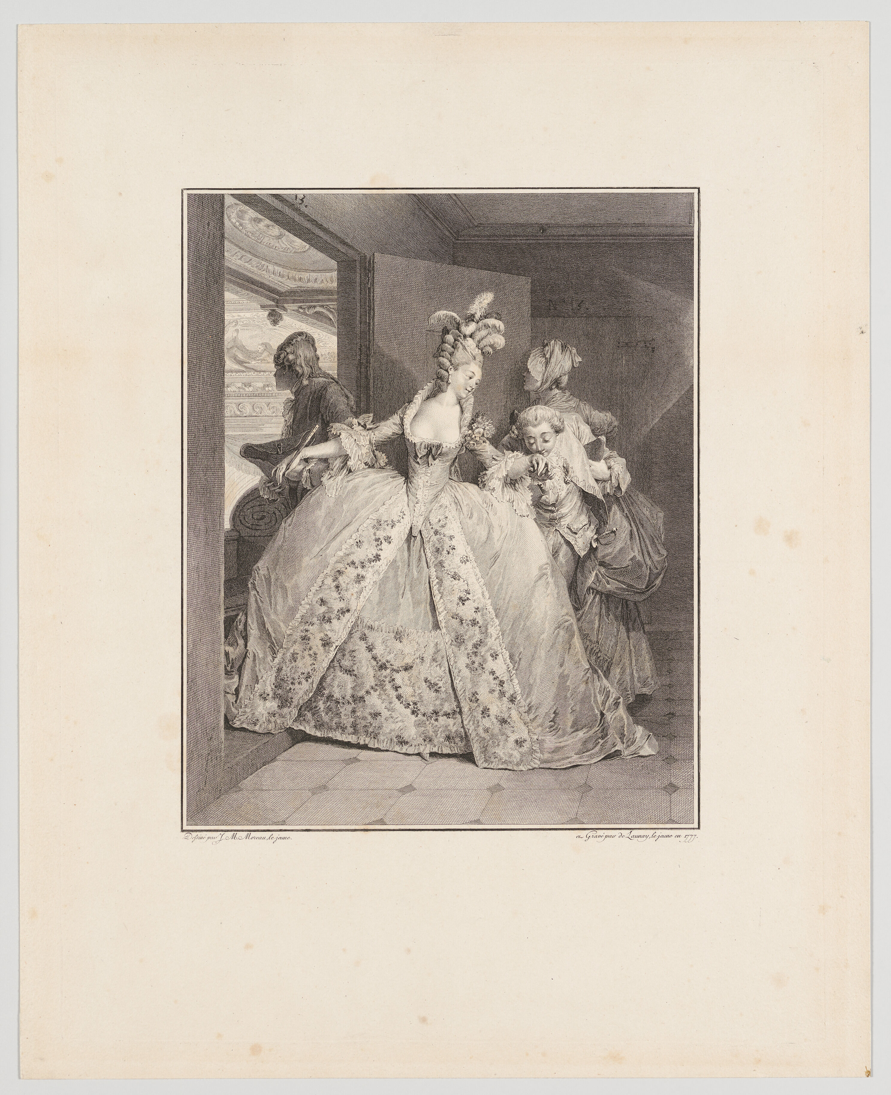 Jean Gullaume Moitte 1771 版画 アンティーク source