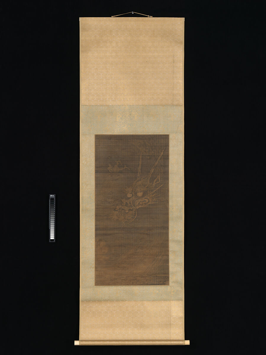Dragon, Unidentified artist, 14th century, Hanging scroll; ink on silk, China