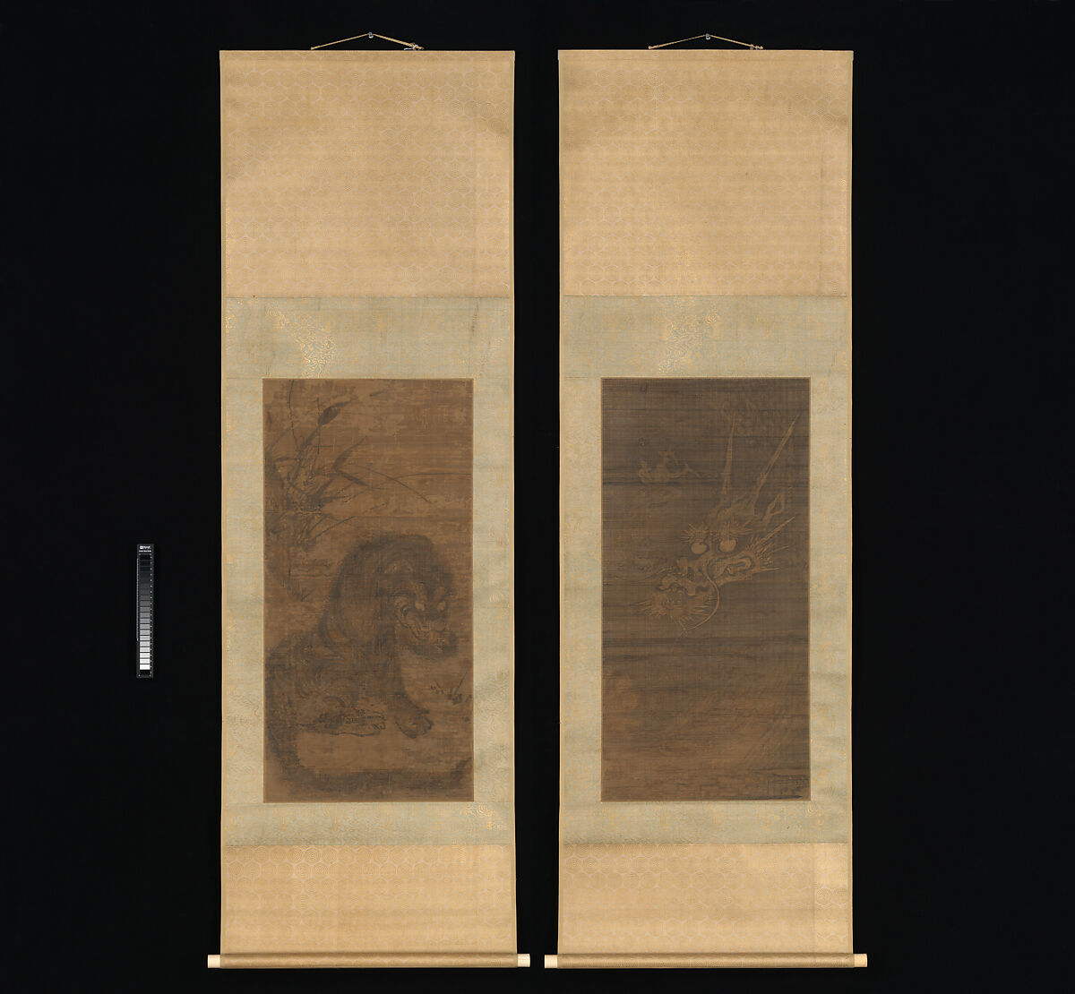 Dragon, Unidentified artist, 14th century, Hanging scroll; ink on silk, China