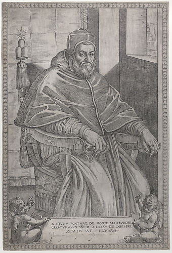 Portrait of Pope Sixtus V
