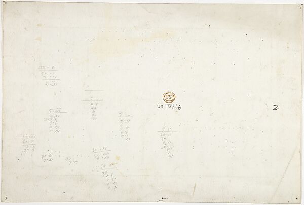 Bungalow drawing -- Western elevation and interior, Ernest Geldart (British, London 1848–1929), Watercolor, black ink, pen and red ink over graphite