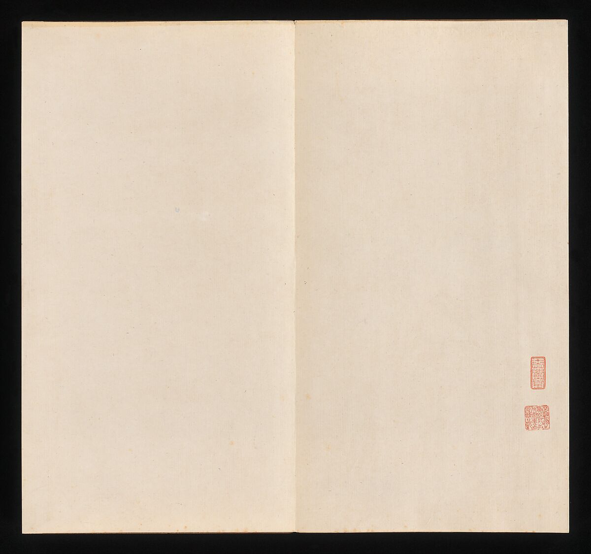 Rubbing of Stele for Shi Chen, Unidentified artist Chinese, Rubbing mounted in an album of thirty-two leaves; ink on paper, China