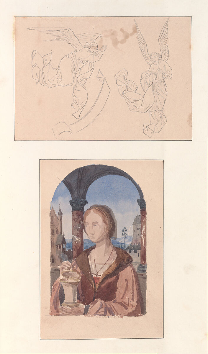 Sketches, Volume one, Augustus Welby Northmore Pugin (British, London 1812–1852 Ramsgate), Ink and wash and graphite