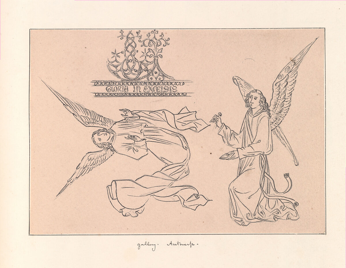 Sketches, Volume one, Augustus Welby Northmore Pugin (British, London 1812–1852 Ramsgate), Ink and wash and graphite