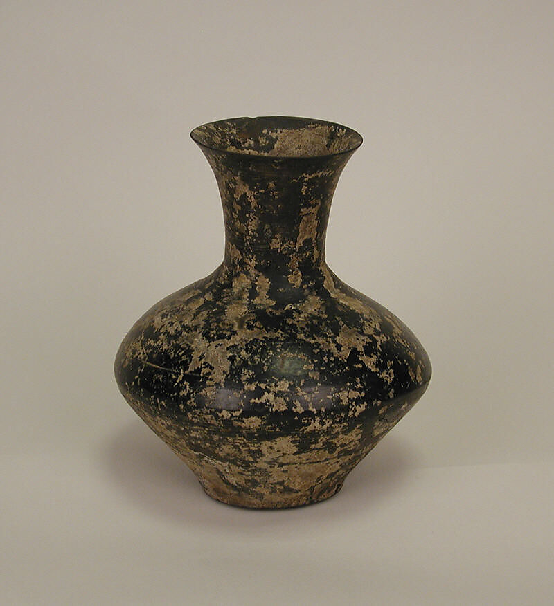 Jar (Hu), Burnished black earthenware, China 