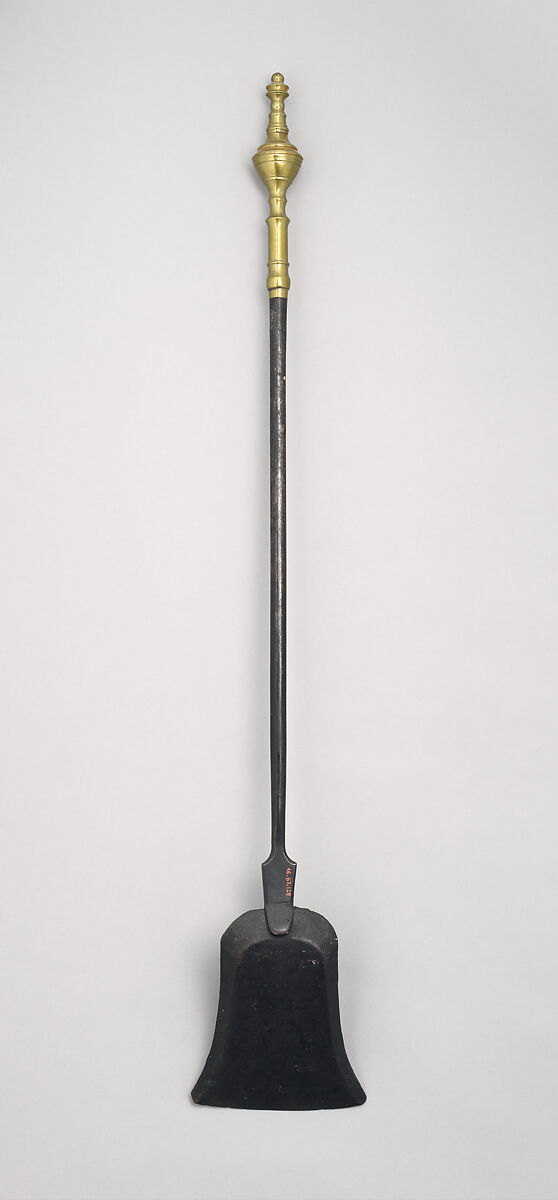 Shovel, Brass, iron, American