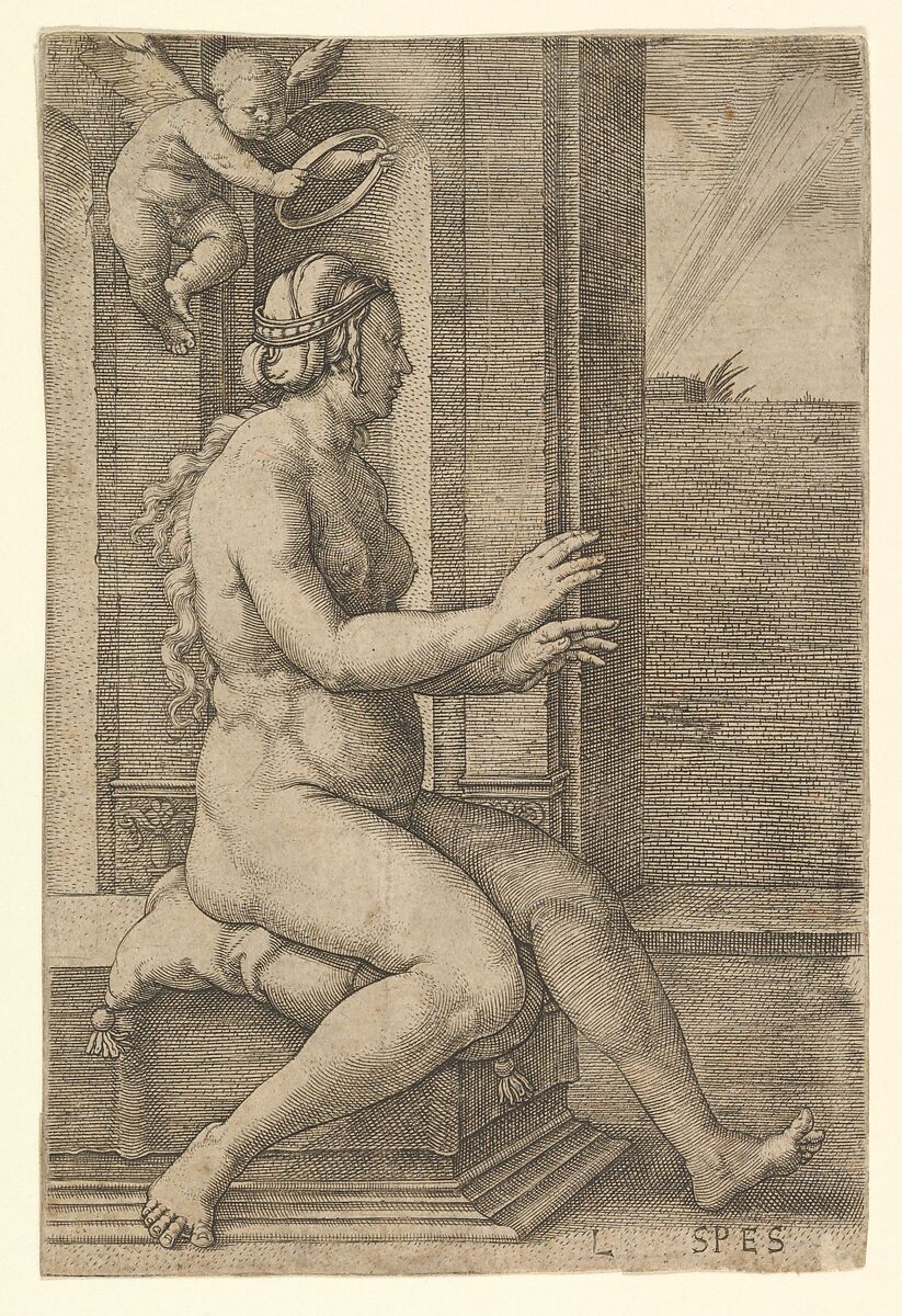 Hope, Lucas van Leyden (Netherlandish, Leiden ca. 1494–1533 Leiden), Engraving 