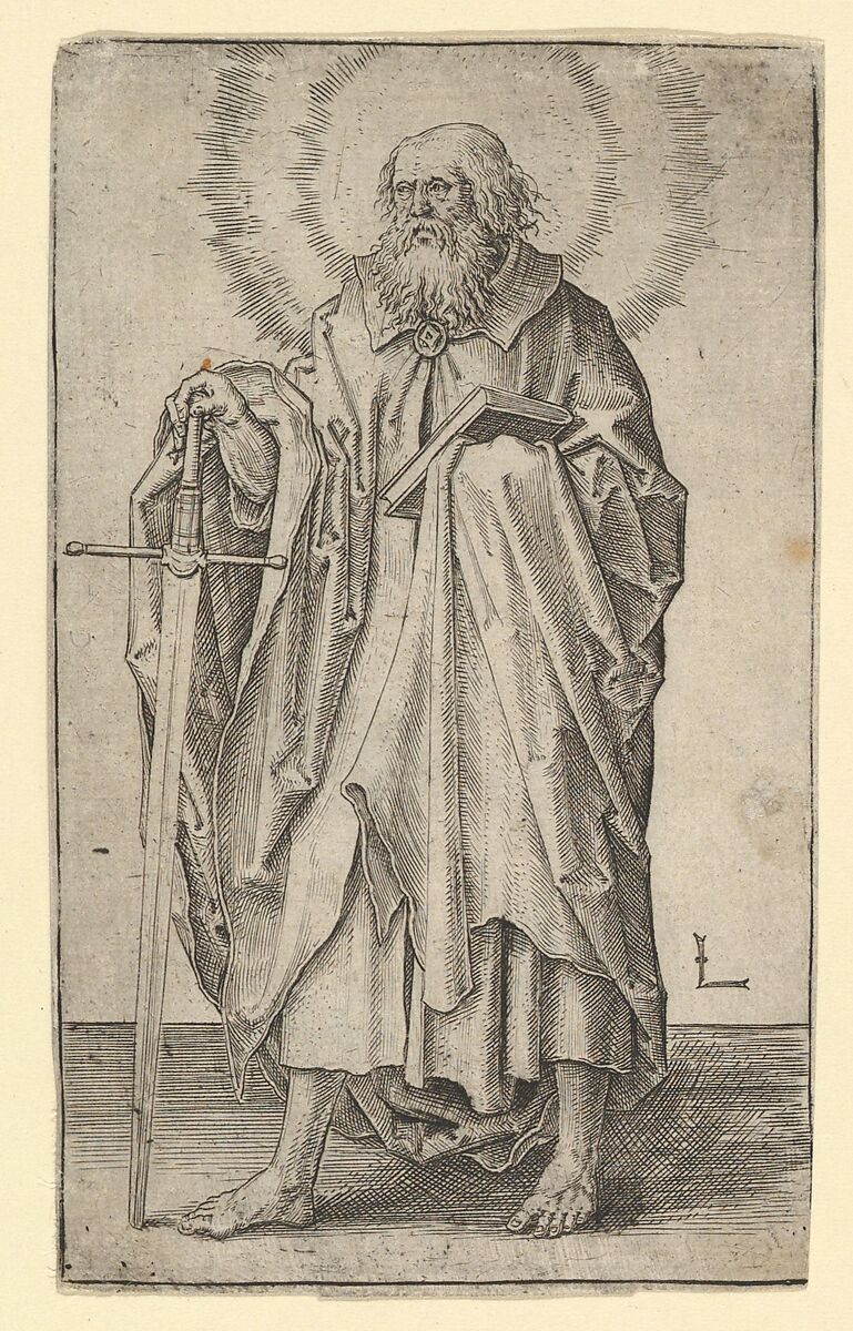 St. Paul, Lucas van Leyden (Netherlandish, Leiden ca. 1494–1533 Leiden), Engraving 