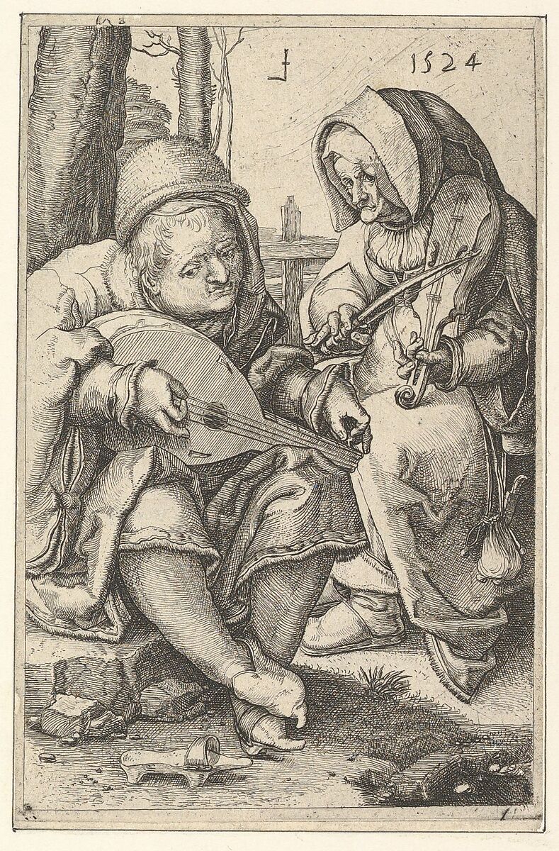 The Musicians (copy), After Lucas van Leyden (Netherlandish, Leiden ca. 1494–1533 Leiden) 
