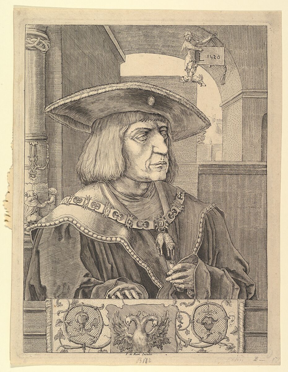Emperor Maximilian I (copy), After Lucas van Leyden (Netherlandish, Leiden ca. 1494–1533 Leiden) 