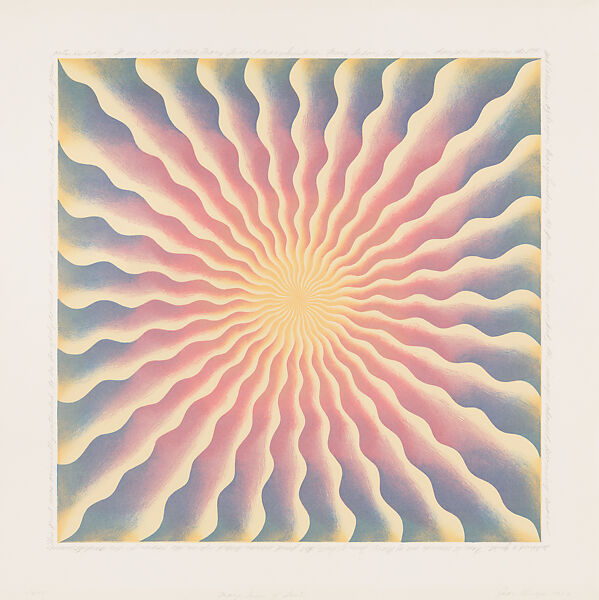 Mary, Queen of Scots, Judy Chicago (American, born 1939), Color silkscreen 