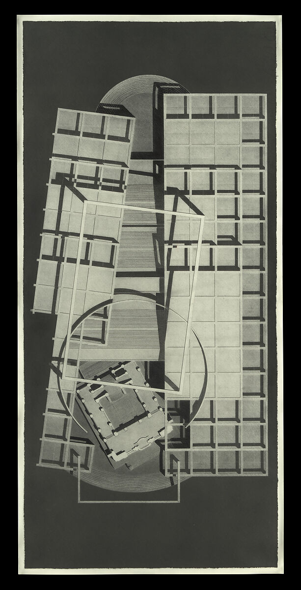 Tadao Ando | Nakanoshima Project , Osaka City Hall, isometric view