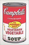 Vegetarian Vegetable from Campbell's Soup II, Andy Warhol (American, Pittsburgh, Pennsylvania 1928–1987 New York), Screenprint 