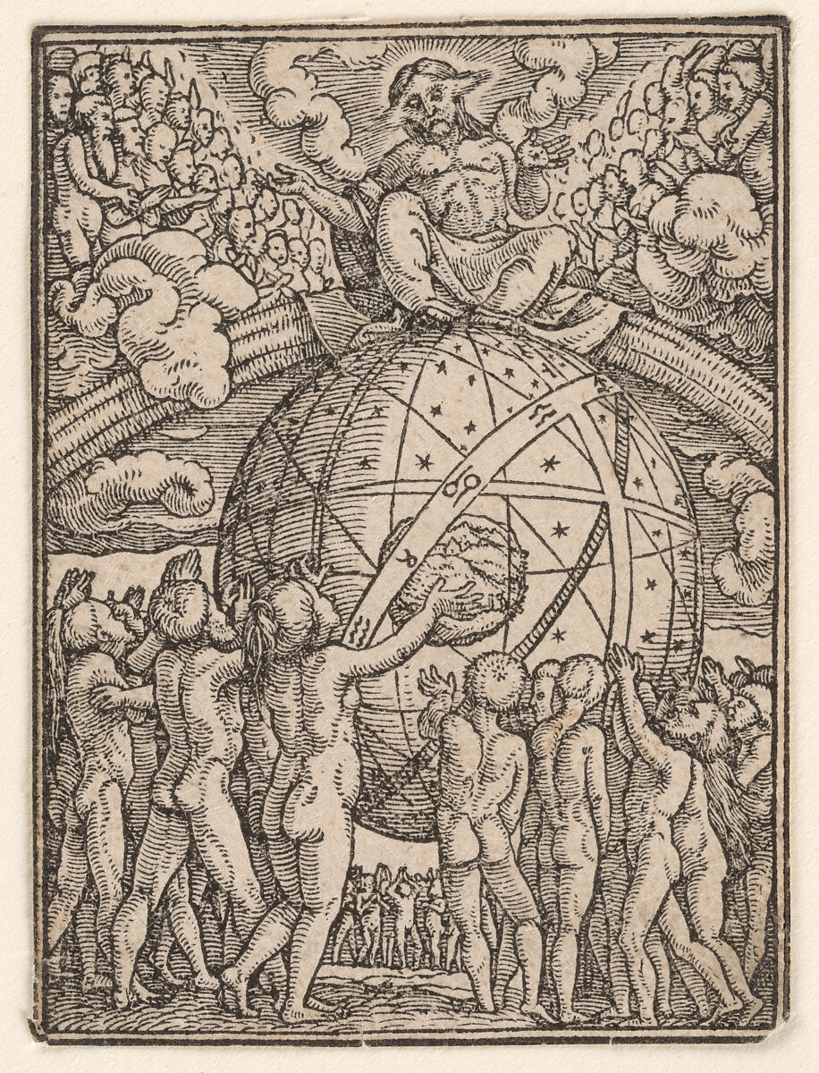 The Last Judgment, from "The Dance of Death", Hans Holbein the Younger (German, Augsburg 1497/98–1543 London), Woodcut 