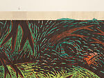 Thicket, Louisa Chase (American (born Panama), Panama City 1951–2016 East Hampton, New York), Woodcut with watercolor additions