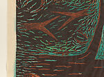 Thicket, Louisa Chase (American (born Panama), Panama City 1951–2016 East Hampton, New York), Woodcut with watercolor additions