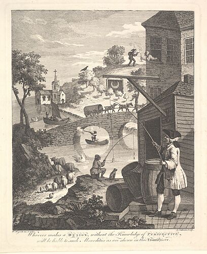 Satire on False Perspective: Frontispiece to 