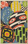 Easter Card, Josef Hoffmann (Austrian, Pirnitz 1870–1956 Vienna), Color lithograph