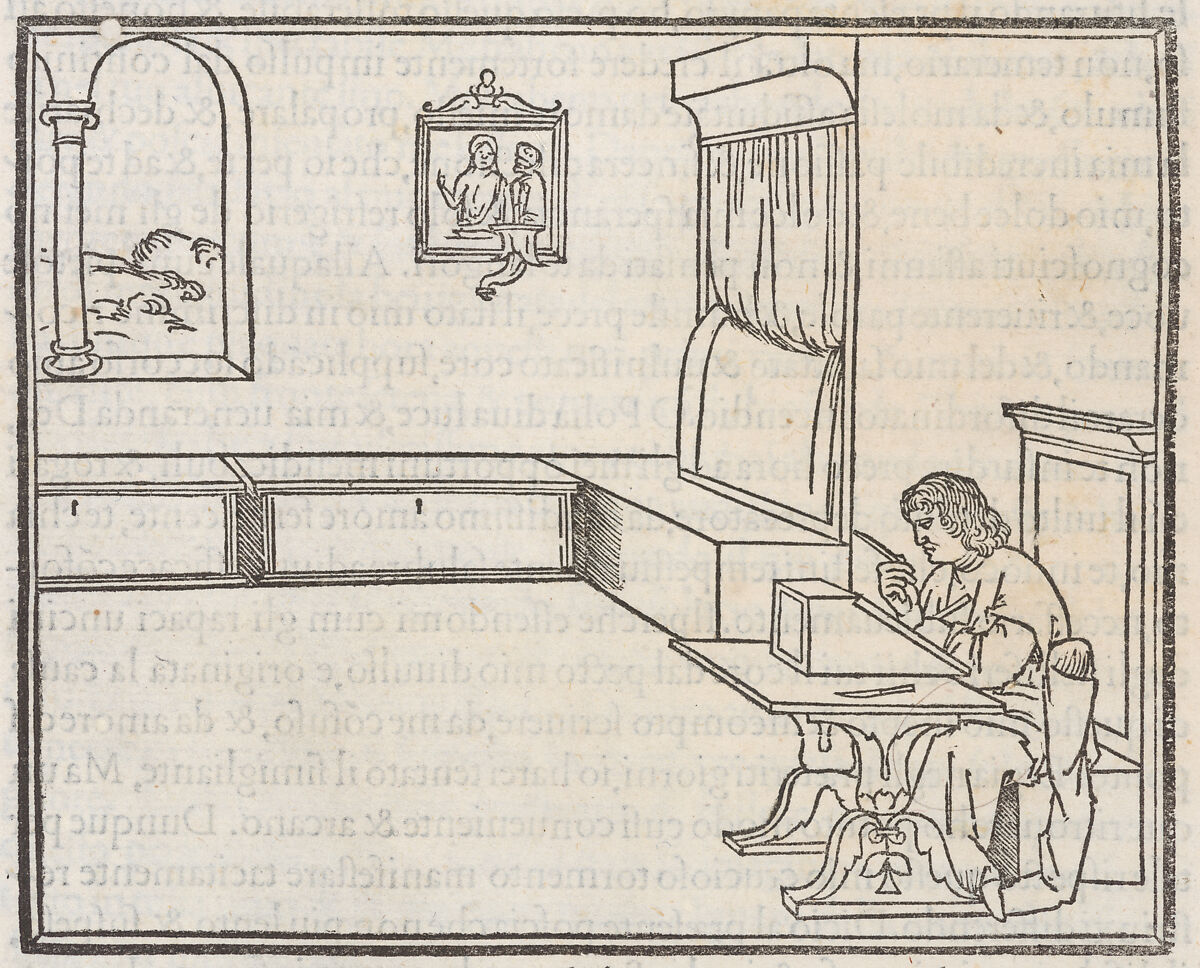 Hypnerotomachia Poliphili, Francesco Colonna (Italian, ca. 1453–1517), Printed book with woodcut illustrations