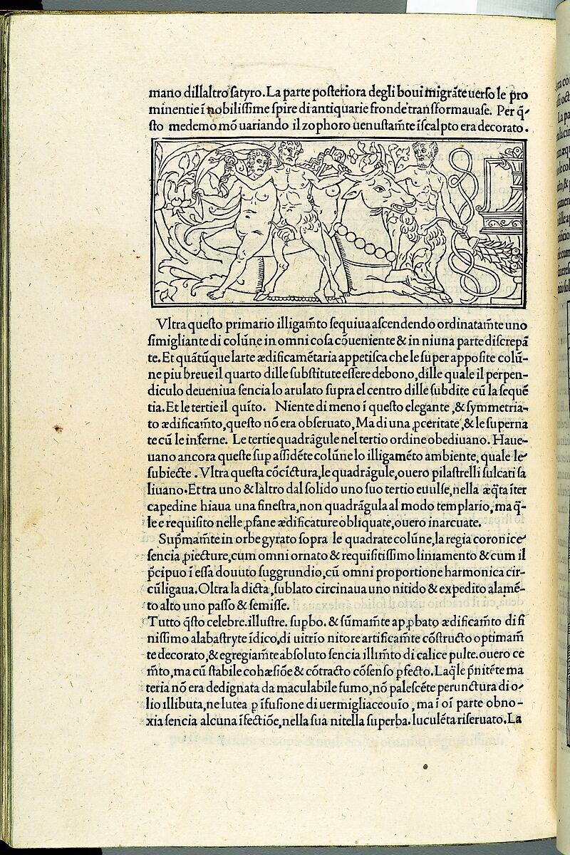 Hypnerotomachia Poliphili, Francesco Colonna (Italian, ca. 1453–1517), Printed book with woodcut illustrations