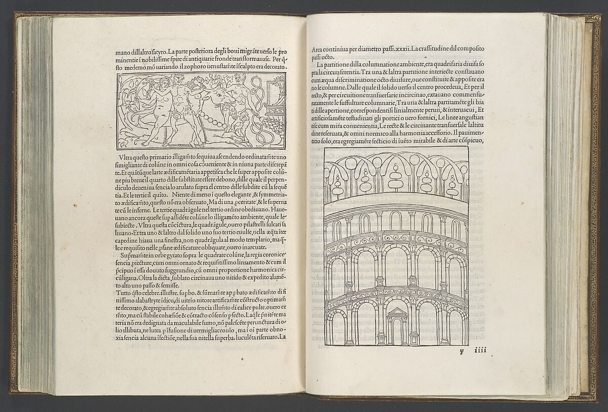 Hypnerotomachia Poliphili, Francesco Colonna (Italian, ca. 1453–1517), Printed book with woodcut illustrations