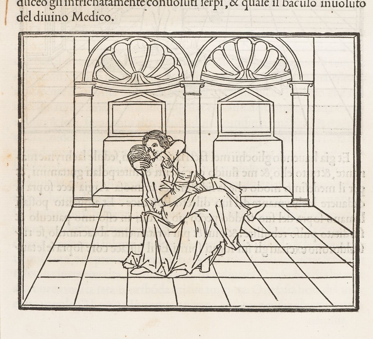Hypnerotomachia Poliphili, Francesco Colonna (Italian, ca. 1453–1517), Printed book with woodcut illustrations