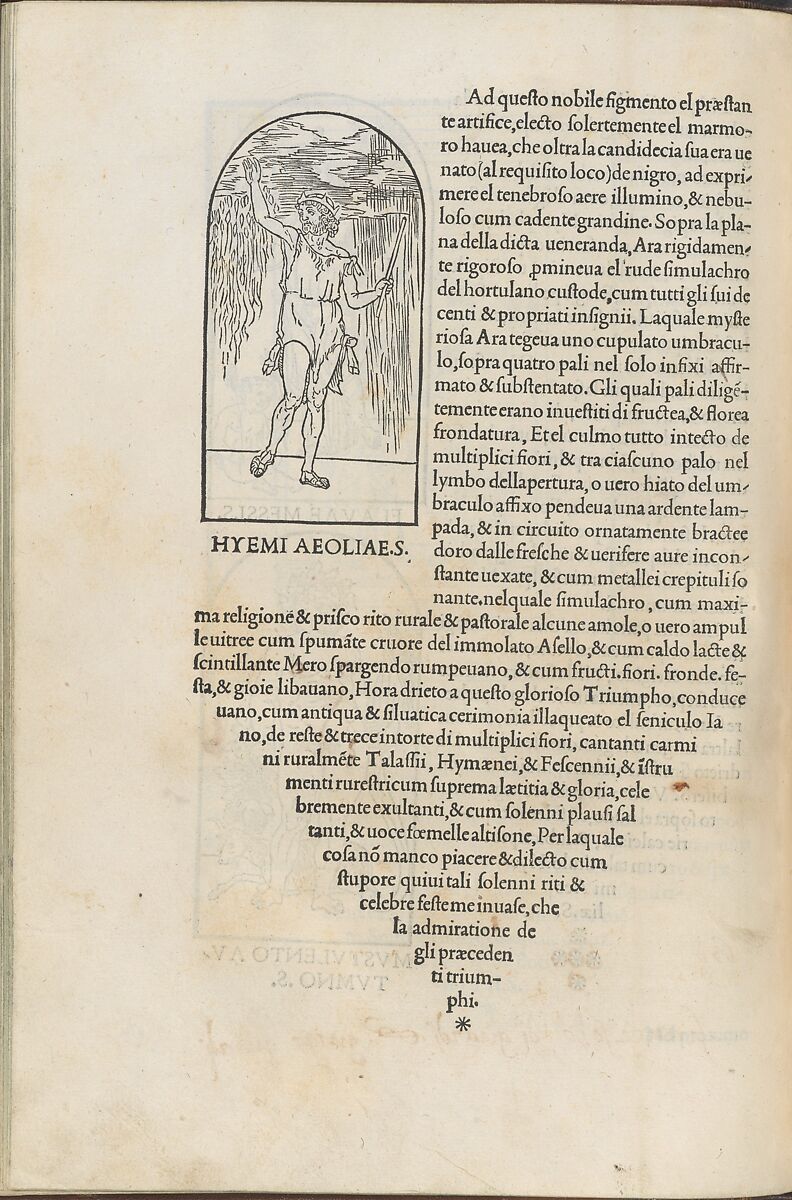 Hypnerotomachia Poliphili, Francesco Colonna (Italian, ca. 1453–1517), Printed book with woodcut illustrations