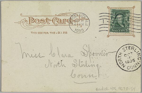 Greetings from the City of New York Postcard, Souvenir Post Card Company, Commercial color lithograph with applied glitter