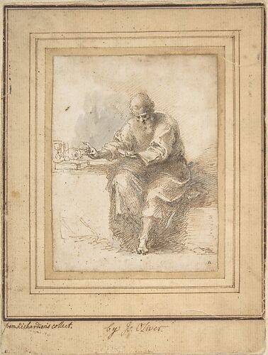 St. Jerome reading