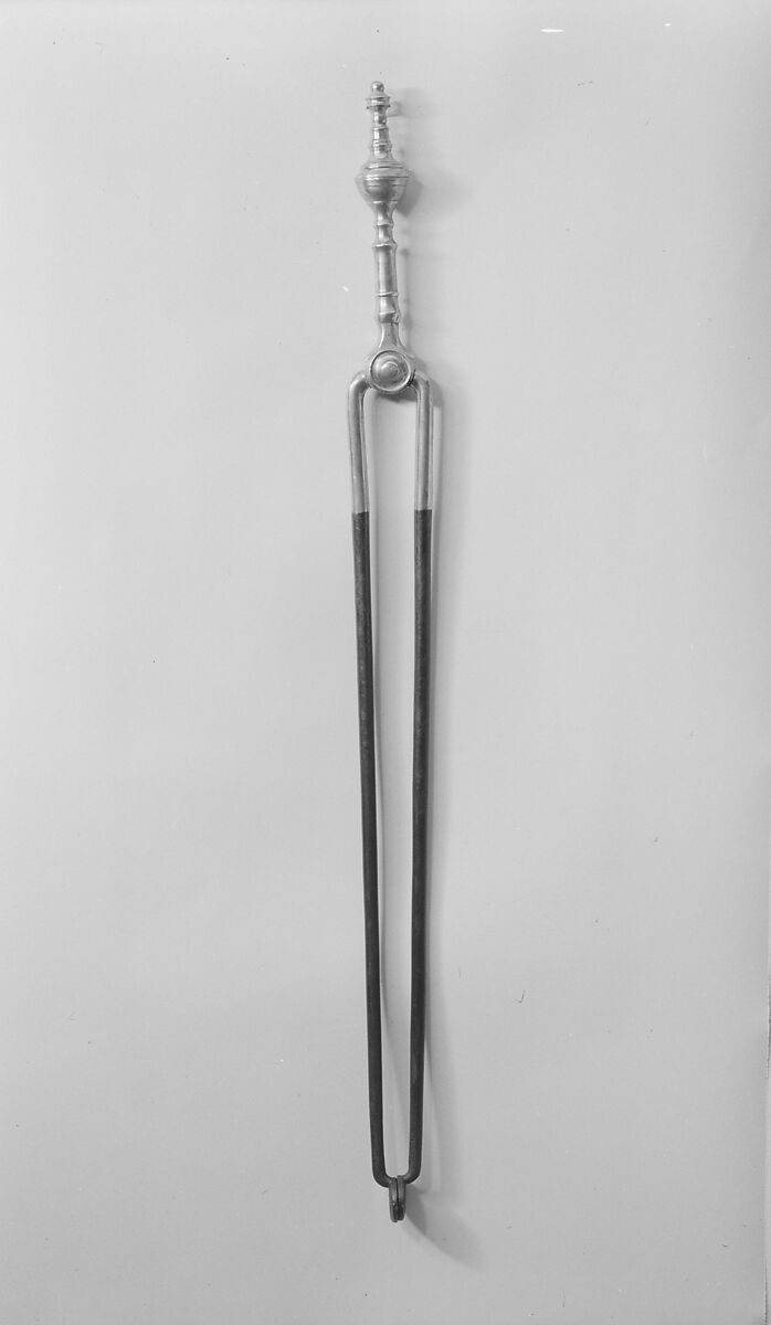 Tongs, Brass, iron, American
