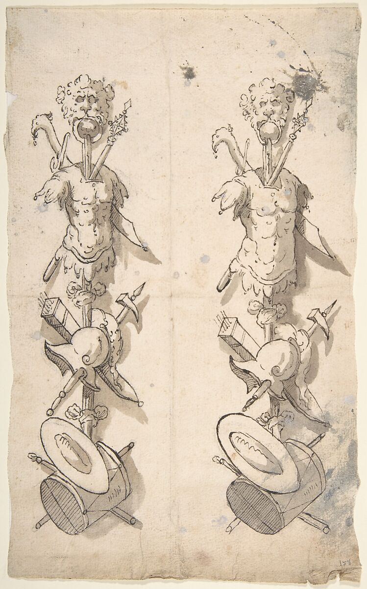 Anonymous, Italian, Piedmontese, 18th century | Two Designs for ...