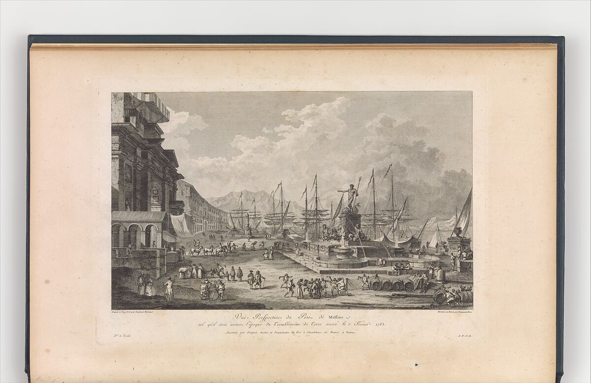 Voyages Pittoresque ou, Description des royaumes de Naples et de Sicile, Written by Jean Claude Richard, Abbé de Saint-Non (French, Paris 1727–1791 Paris), Engraving 