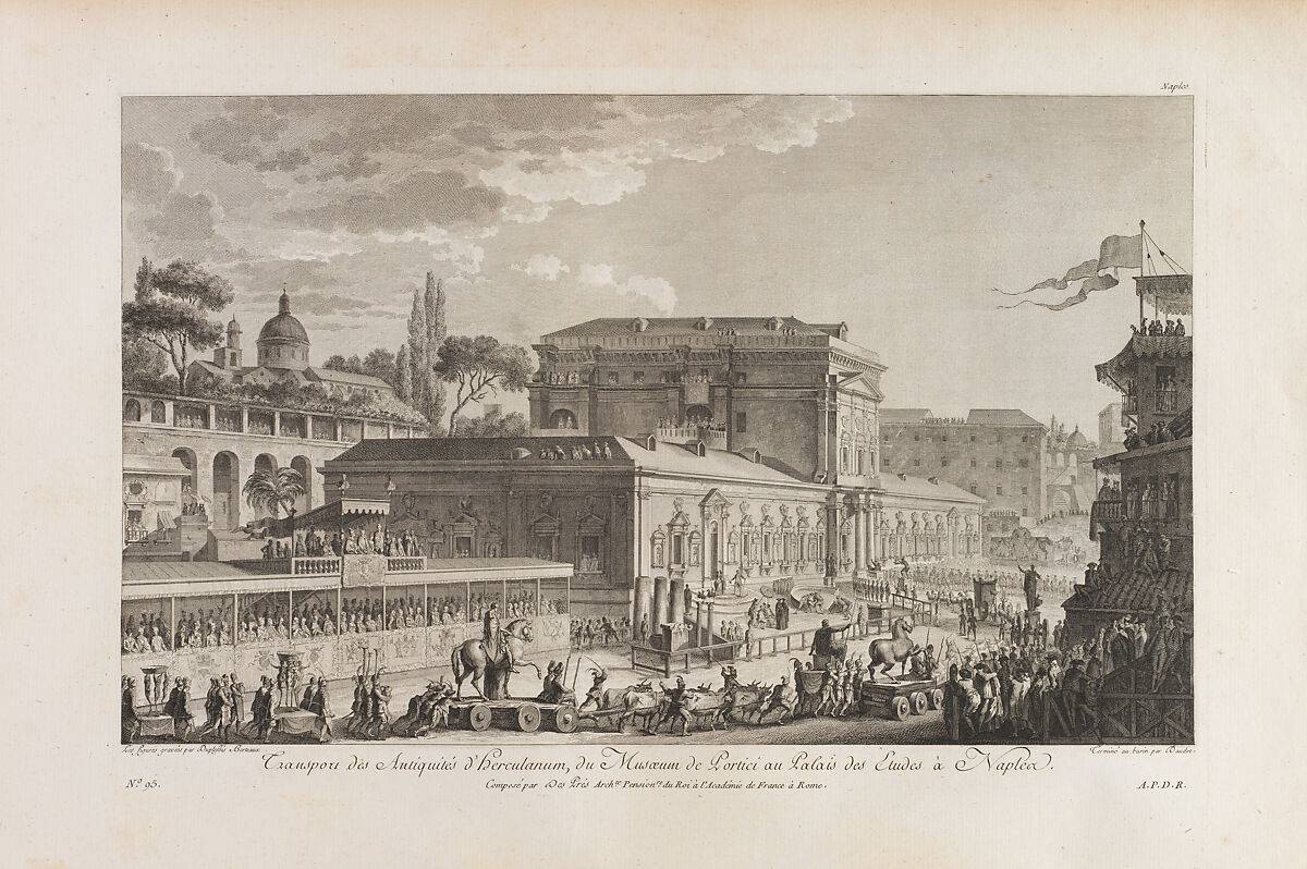 Voyages Pittoresque ou, Description des royaumes de Naples et de Sicile, Written by Jean Claude Richard, Abbé de Saint-Non (French, Paris 1727–1791 Paris), Engraving