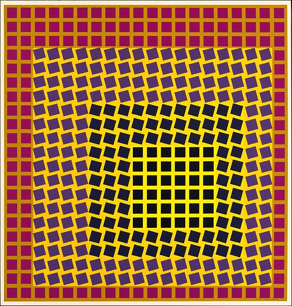 Planetary Folklore, Victor Vasarely (French (born Hungary), Pécs 1908–1997 Paris), Screenprint 