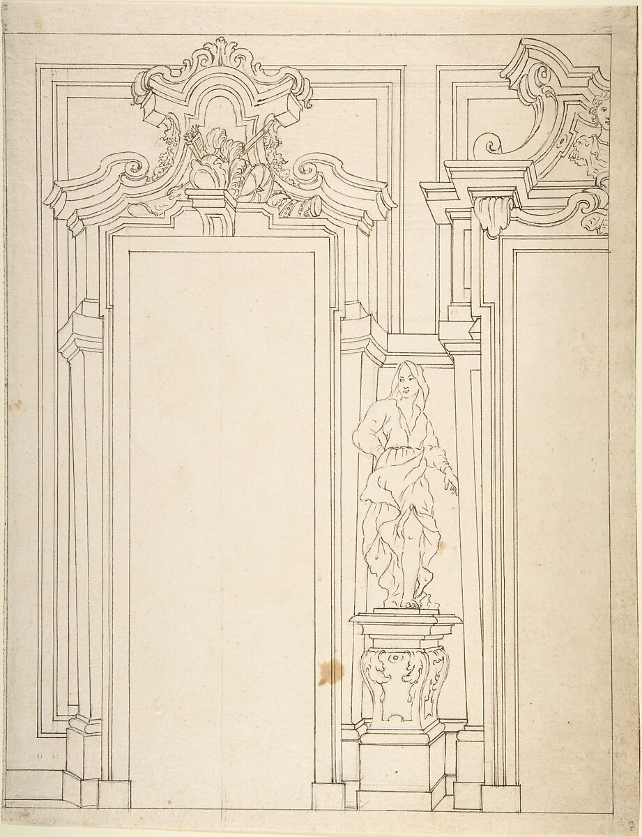 Anonymous, Italian, Piedmontese, 18th century | Design for the ...