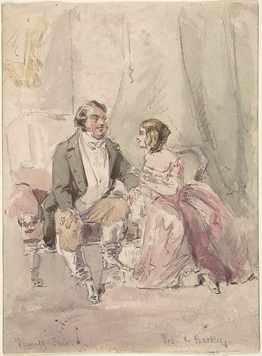 Illustration to Vanity Fair, Chapter 1: 