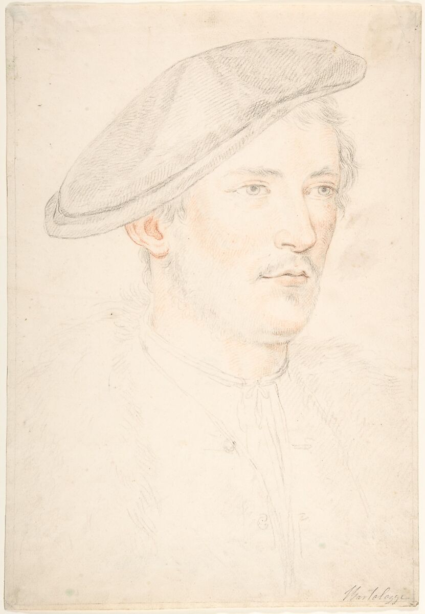 Anonymous portrait, Francesco Bartolozzi (Italian, Florence 1728–1815 Lisbon), Red chalk and graphite 